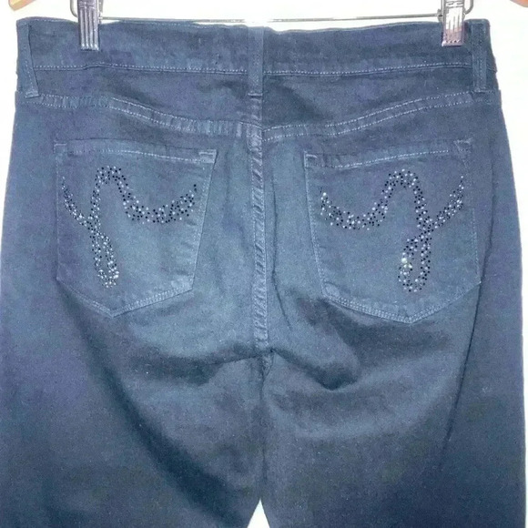 NYDJ Bootcut Black Jeans Size 16P - Picture 6 of 10